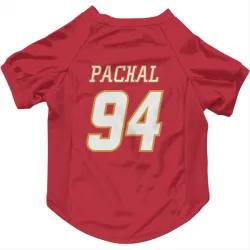 Calgary Flames Brayden Pachal Red White Pet Jersey for Dog & Cat