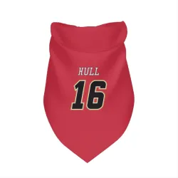 Calgary Flames Brett Hull Red Black Pet Bandana for Dog & Cat