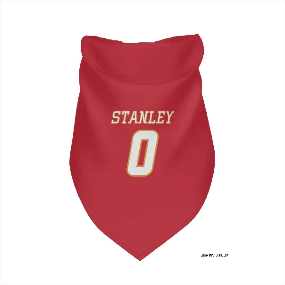 Calgary Flames Hoyt Stanley Red White Pet Bandana for Dog & Cat
