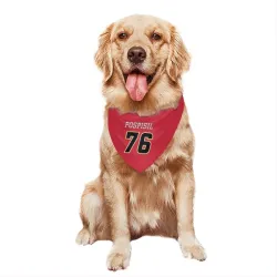 Calgary Flames Martin Pospisil Red Black Pet Bandana for Dog & Cat
