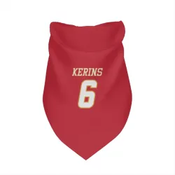 Calgary Flames Rory Kerins Red White Pet Bandana for Dog & Cat