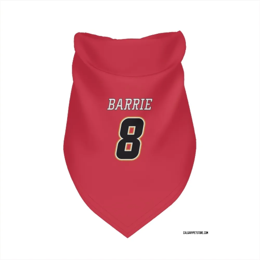 Calgary Flames Tyson Barrie Red Black Pet Bandana for Dog & Cat
